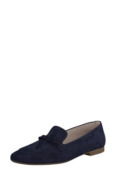 Shop Paul Green Kayla Loafer In Saphire Leather
