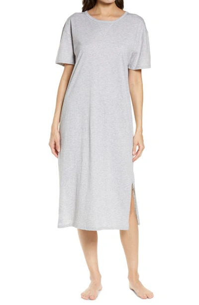 Papinelle Organic Cotton Nightgown In Grey