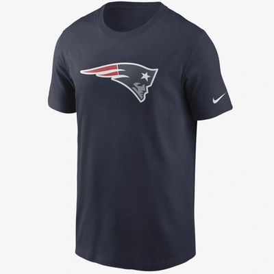 Shop Nike Men's Logo Essential (nfl New England Patriots) T-shirt In Blue