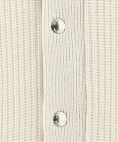 Shop Brunello Cucinelli Ribbed Bomber In White