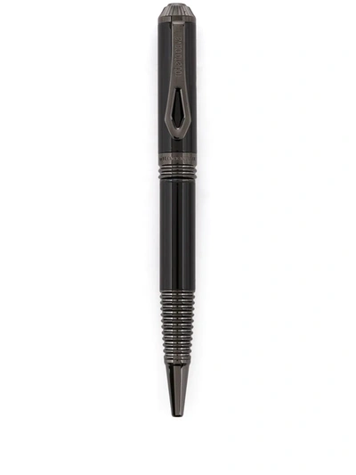 Roberto Cavalli Home Logo-engraved Ballpoint Pen In Black | ModeSens