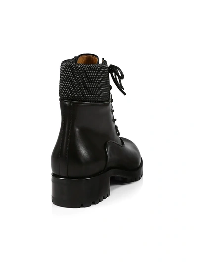 Shop Christian Louboutin Moscou Calf Leather Boots In Black