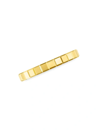 Shop Chopard Women's 18k Yellow Gold Ice Cube Ring