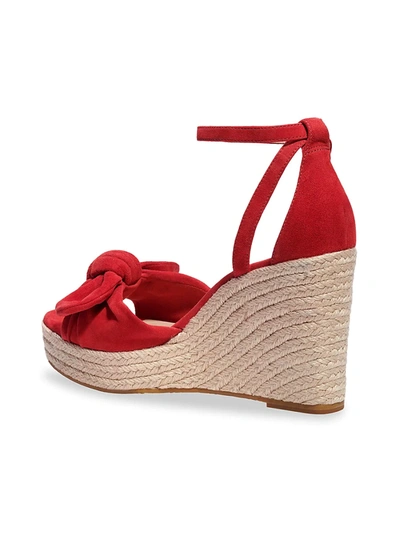 Shop Kate Spade Tianna Espadrille Wedge Sandals In Lava Falls