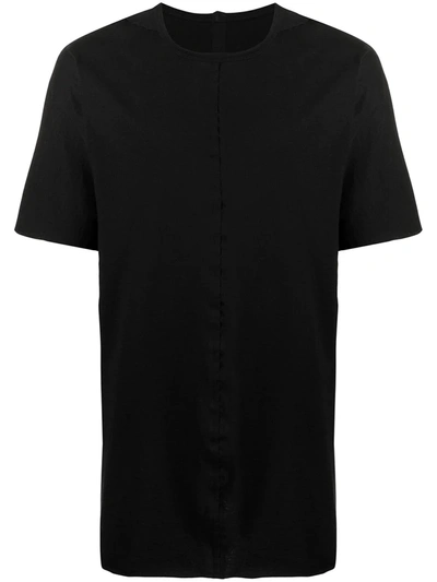 Shop Isaac Sellam Experience Debloque Cotton Jersey T-shirt In Black