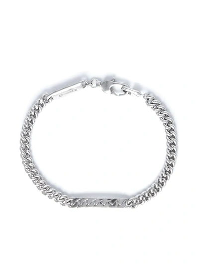 Capsule Eleven Power Tag Bracelet Silver In Silver