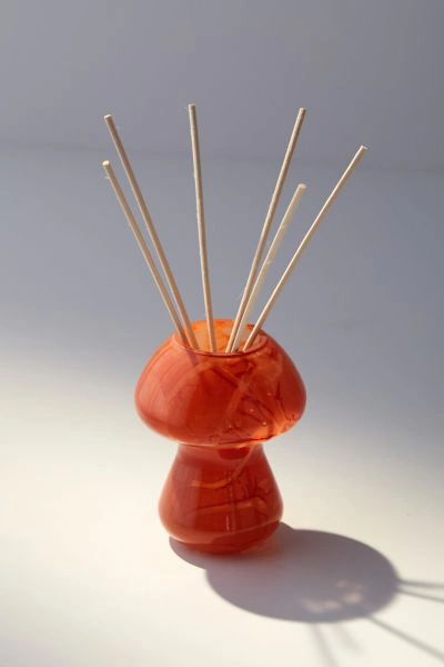 Shop Urban Outfitters Mushroom Reed Diffuser In Orange