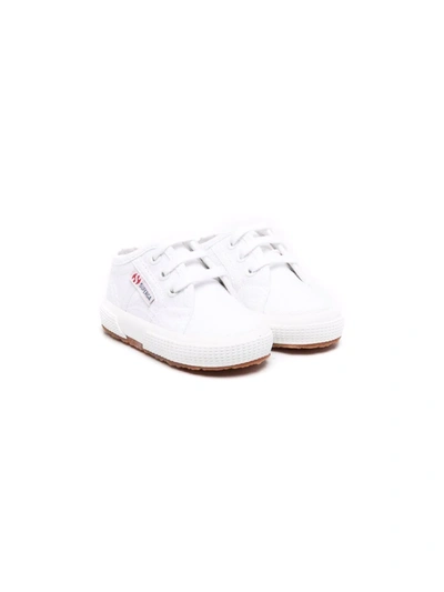 Shop Superga Low-top Lace-up Sneakers In White