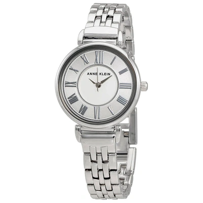 Shop Anne Klein Silver Dial Stainless Steel Ladies Watch 2159svsv In Silver Tone