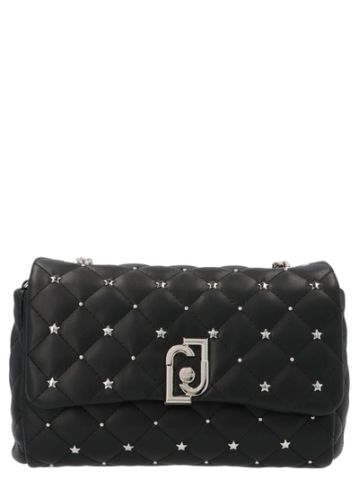 Shop Liu •jo Liu-jo S Crossbody Star Bag In Black