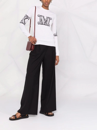 Shop Max Mara Sweaters White