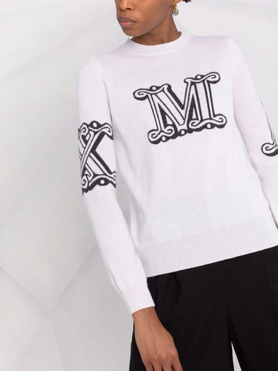 Shop Max Mara Sweaters White