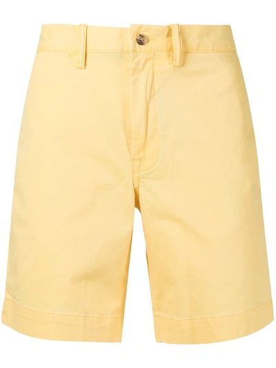 Shop Polo Ralph Lauren Straight-leg Chino Shorts In Gelb
