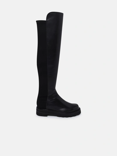 Stuart Weitzman 5050 Lift Knee-high Boots In Black | ModeSens