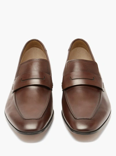Berluti Lorenzo Rimini Leather Loafers In Brown | ModeSens