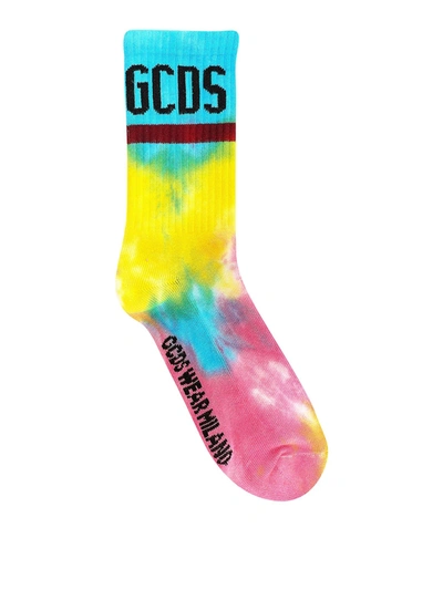 Shop Gcds Multicolour Cotton Socks
