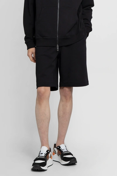 Shop Burberry Shorts In Black