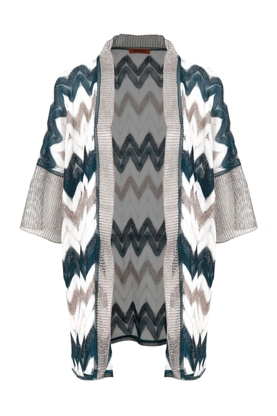 Shop Missoni Women's White Viscose Cardigan