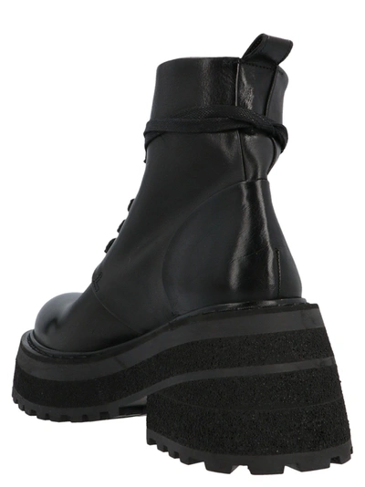 Shop Marsèll Marsell Women's Black Leather Ankle Boots