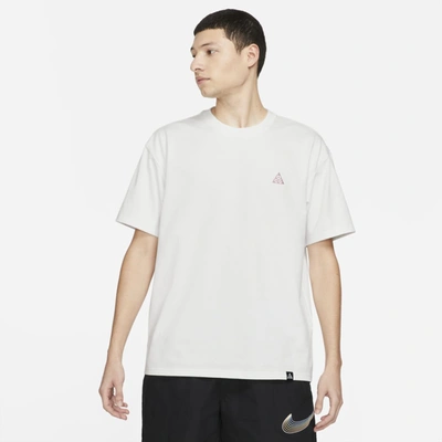 Shop Nike Acg Short-sleeve T-shirt In Summit White
