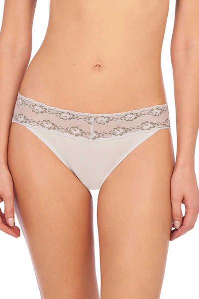 Shop Natori Intimates Bliss Perfection Soft & Stretchy V-kini Panty Underwear In Mink/mineral