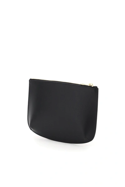 Shop Apc A.p.c. Sarah Leatherclutch In Black