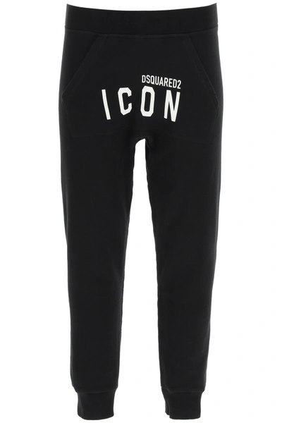 Shop Dsquared2 Icon Logo Sweatpants In Mixed Colours
