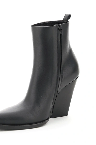 Shop Magda Butrym Cowboy Boots In Black