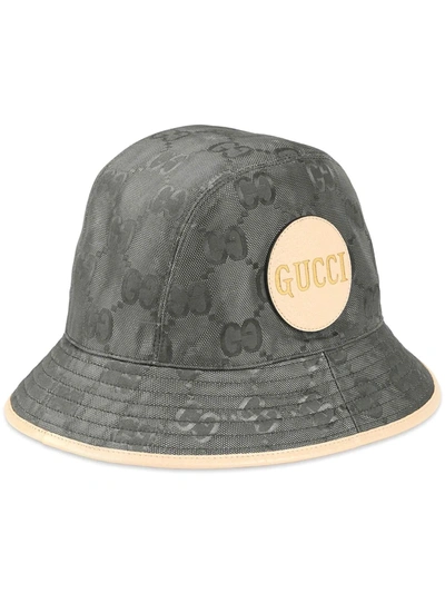 Shop Gucci Off The Grid Bucket Hat In Grey
