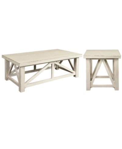 Shop Furniture Aberdeen Cocktail Table And End Table Set