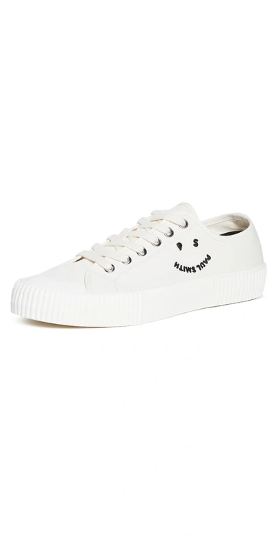 Shop Ps By Paul Smith Isamu White Sneakers