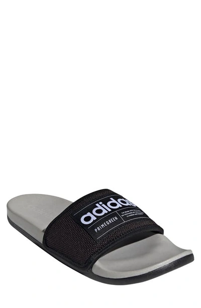 Adidas Originals Adidas Men's Adilette Printed Comfort Slide Sandals In  Black/white/grey | ModeSens