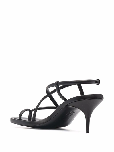 Shop Alexander Mcqueen Sandals Black