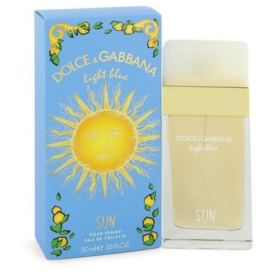 Shop Dolce & Gabbana Light Blue Sun By  Eau De Toilette Spray 1.7 oz