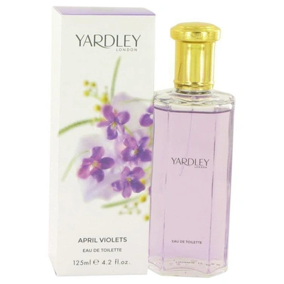 Shop Yardley London April Violets By  Eau De Toilette Spray 4.2 oz