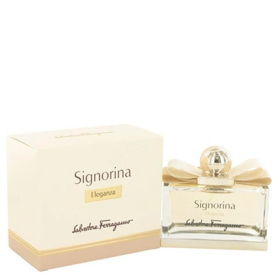 Shop Ferragamo Salvatore  Signorina Eleganza By Salvatore  Eau De Parfum Spray 3.4 oz