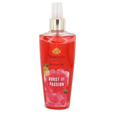 Shop Yardley London Yardley Burst Of Passion By  Perfume Mist 8 oz