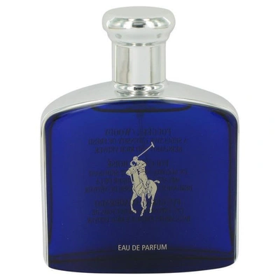 Shop Ralph Lauren Polo Blue By  Eau De Parfum Spray (tester) 4.2 oz