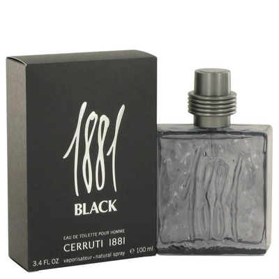 Shop Nino Cerruti 1881 Black By  Eau De Toilette Spray 3.4 oz