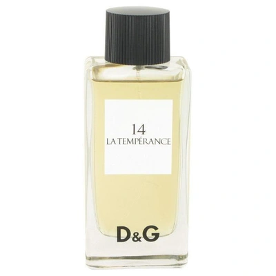 Shop Dolce & Gabbana La Temperance 14 By  Eau De Toilette Spray (tester) 3.3 oz
