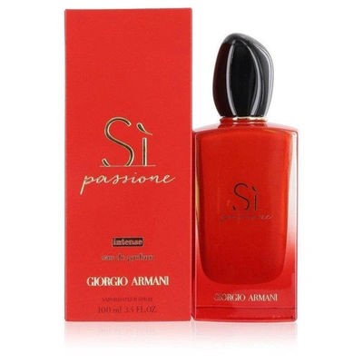 Shop Giorgio Armani Armani Si Passione Intense By  Eau De Parfum Spray 3.4 oz