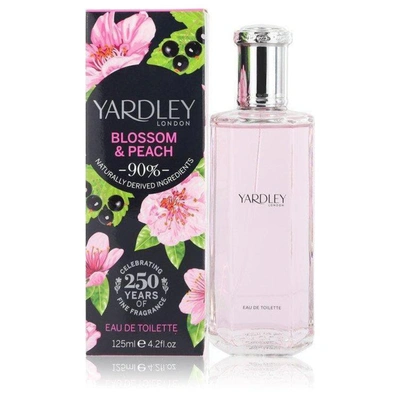 Shop Yardley London Yardley Blossom & Peach By  Eau De Toilette Spray 4.2 oz