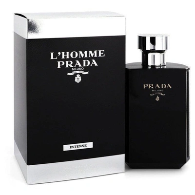 Shop Prada L'homme Intense By  Eau De Parfum Spray 5.1 oz