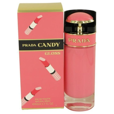 Shop Prada Candy Gloss By  Eau De Toilette Spray 2.7 oz