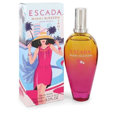 Shop Escada Miami Blossom By  Eau De Toilette Spray 3.4 oz