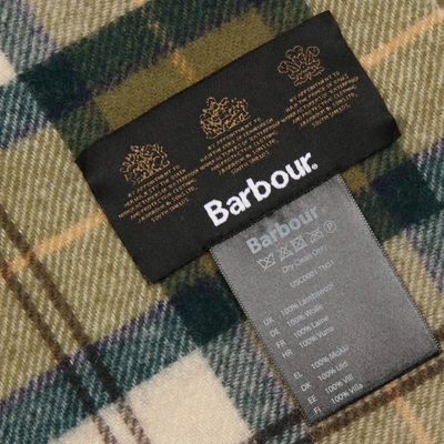 Shop Barbour Scarf In Green