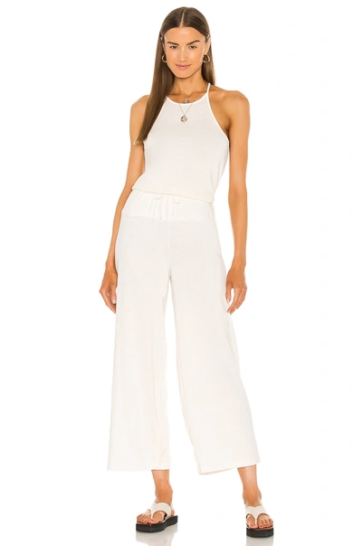 Shop Vince Lounge Pant In Cream