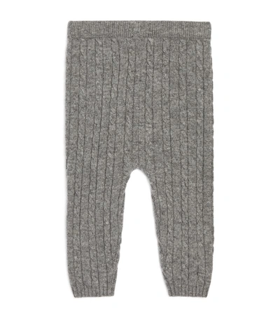 Shop Harrods Of London Cashmere Leggings (0-18 Months) In Grey