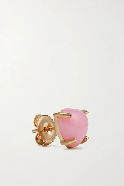 Irene Neuwirth Love 18-karat Rose Gold Opal Earrings In Rose Gold