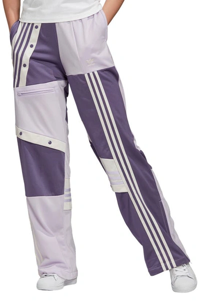 Shop Adidas Originals D. Cathari Track Pants In Tech Purple/ Purple Tint